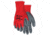 MCR Safety Gloves 15G Red Nylon Xl PK12PR N9680XL, Package
