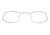 MCR Safety HDX1 Series RX Insert, Clear, One Size, HDXINSERT