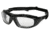 MCR Safety HDX1 Series Safety Glasses, MAX6 Anti-Fog Coating, Removable Elastic Strap, Clear, One Size, HDX110PF