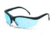 MCR Safety Klondike Blk Light Blue Lns KD113