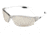 MCR Safety Law LW2 Series Safety Glasses, Soft Secure TPR Nose Piece and Temple Inserts, I/O Clear Mirror, One Size, LW219