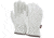 MCR Safety Leather Drivers Work Gloves, Select Grade Grain Cow, Double Palm with Wing Thumb, Beige, Medium, 32113DPM