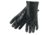 MCR Safety Long PVC Coated Work Gloves, Single Dipped with Smooth PVC, Soft Interlock Lining, 14in Length, Black, Large, 6300