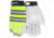 MCR Safety Mechanics Gloves Insulated Grain Goatskin Palm, White, X - Large, 968XL