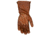 MCR Safety Mustang Utility Leather Work Gloves, Grain Goat Double Palm, DuPont Kevlar Lined and Sewn, Extended Gauntlet Cuff and Wing Thumb, Brown, Medium, MU3624GKM