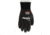 MCR Safety Ninja Ice Insulated Work Gloves, 15 Gauge Nylon with Acrylic Terry Interior, Fully Coated with HPT, Black/Black, Large, N9690FCL