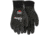 MCR Safety Ninja Ice Insulated Work Gloves, 15 Gauge Nylon with Acrylic Terry Interior, Fully Coated with HPT, Black/Black, Large, N9690FCL