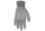MCR Safety NXG Work Gloves 13 Gauge Nylon Shell, PU Palm and Fingertips, Gray, Small, 9666S