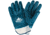 MCR Safety Predator Series Fully Rough Nitrile Coated Work Gloves, Safety Cuff and Jersey Lined, Treated with ActiFresh, Blue, Small, 9761RS