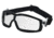 MCR Safety RT110AF RT1 Series Foam Lined Safety Glasses, Anti-Fog Lens, Adjustable Ratcheting Temples, Clear, One Size, RT110AF