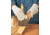 MCR Safety String Knit Work Gloves, 7 Gauge Regular Weight, 70% Cotton/30% Polyester, Hemmed Cuff, Natural/White, Medium, 9500M