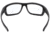 MCR Safety Tier1 T124 Tactical Gear Safety Glasses, Matte Black Frame, Clear MAX6 Superior Anti-Fog Lens, One Size, T12410P