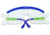 MCR Safety Zx Pls PUR/GRN Frm Clr Lens ZX950