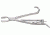 Miltex Instrument Kern Fcps 6 Ped W/RATCHET 27-7