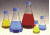 Nalge Nunc Disposable Erlenmeyer Flasks with Vented Closure, PETG, Sterile, NALGENE 4116-0125 Baffled Bottom Flasks