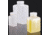 Nalge Nunc Rectangular Bottles, High-Density Polyethylene, Wide Mouth, NALGENE 2007-0064 Translucent
