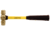 Ampco Safety Tools 1.5 Lbdf Mach Hammer W/fbg H 065-H-45FG, Unit EA
