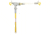 Lug-All 1 Ton Web Strap Lug-allsmall F 447-2A, Unit EA