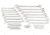 ORS Nasco 10 Pc 6 Point Comb Wrenchset 577-1200GHASD, Unit PK
