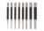 L.S. Starrett S264wb Set: Center Punch 681-51285, Unit PK