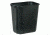 Rubbermaid 28-1/8qt. Wastebasket Black R 640-2956-BLA, Unit EA
