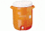 ORS Nasco 3gal Orange Plastic Water Cool 325-1683-01-11, Unit EA
