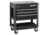 Waterloo 4 Drawer Metal Utility Cart Bl 797-UC410BK, Unit EA