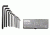 Allen 9ml Metric Allen Wrenchset S/p 023-56018, Unit PK
