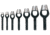 General Tools 7 Piece Arch Punch Set 1/4 To 318-1271ST, Unit PK