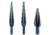 Irwin Unibit Cobalt 3pc Set 10231 10232 585-10502CB, Unit EA