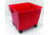 Perfex Bucket 36l With Casters Red 30-36R, Unit EA