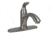 Phoenix Faucets By Valterra Single Handle Hybrid Kitchen Faucet With Side Sprayer, Brushed Nickel, PF231422
