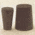 Plasticoid Black Rubber Stoppers, Solid 105M290