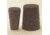 Plasticoid Black Rubber Stoppers, Solid K8-M290