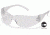 Pyramex 4100 Series Safety Glasses - Clear-Hardcoated Anti-fog Lens, Clear Frame S4110ST
