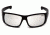 Pyramex Furix Safety Glasses, Black Frame, Indoor/Outdoor Mirror Anti-Fog Lenses, SB8580DT