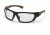 Pyramex Carbondale Safety Glasses, Clear Lens w/ Black/Tan Frame CHB210D