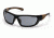 Pyramex Carbondale Safety Glasses, Gray Lens w/ Black/Tan Frame CHB220D