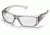 Pyramex Emerge Safety Glasses, Gray Frame/Clear Lens SG7910DRX