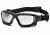 Pyramex I-Force Safety Glasses, Black Frame & Clear Anti-Fog Lens SB7010SDT