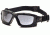 Pyramex I-Force Safety Glasses, Black Frame & Gray Anti-Fog Lens SB7020SDT, EDEMO1