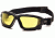 Pyramex I-Force Safety Glasses, Black Frame & Amber Anti-Fog Lens SB7030SDT