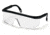 Pyramex Integra Safety Glasses w/Clear Anti-Fog Lens, Black SB410ST