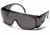 Pyramex Solo Safety Glasses - Gray Lens, Gray Frame S520S