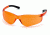 Pyramex Ztek Safety Glasses - Orange Lens, Orange Frame S2540S