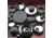 Qorpak Black Phenolic Screw Caps, Pulp/Tinfoil Liner, Qorpak 5132/12