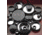 Qorpak Black Phenolic Screw Caps, Pulp/Tinfoil Liner, Qorpak 5133/12