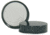 Qorpak Black Phenolic Screw Caps, Pulp/Vinyl Liner, Qorpak 5004/12, Pack of 12
