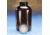 Qorpak Wide-Mouth Bottles, Amber Glass, V I, with Caps, Qorpak 2P32QPVV With Pulp/Vinyl-Lined Black Phenolic Caps