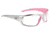Radians Bone Collector Covey Shooting Glasses Indoor/Outdoor Lens Silver/Pink Frame